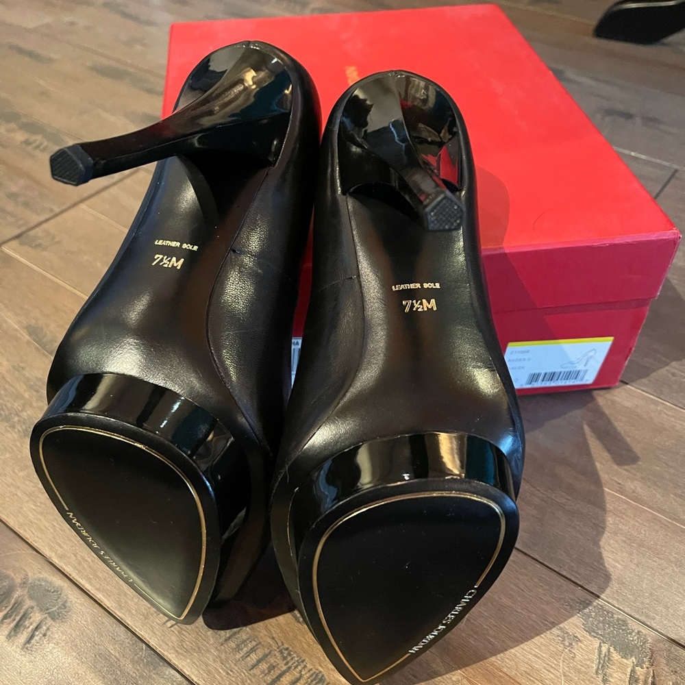 Elegant Black High Heels - Picture 4 of 4